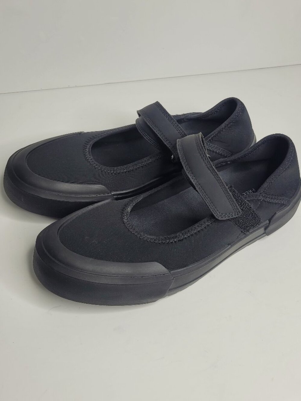 Free People Black Sporty Mary Jane Flat Casual size 38 (7.5-8) - Picture 2 of 6